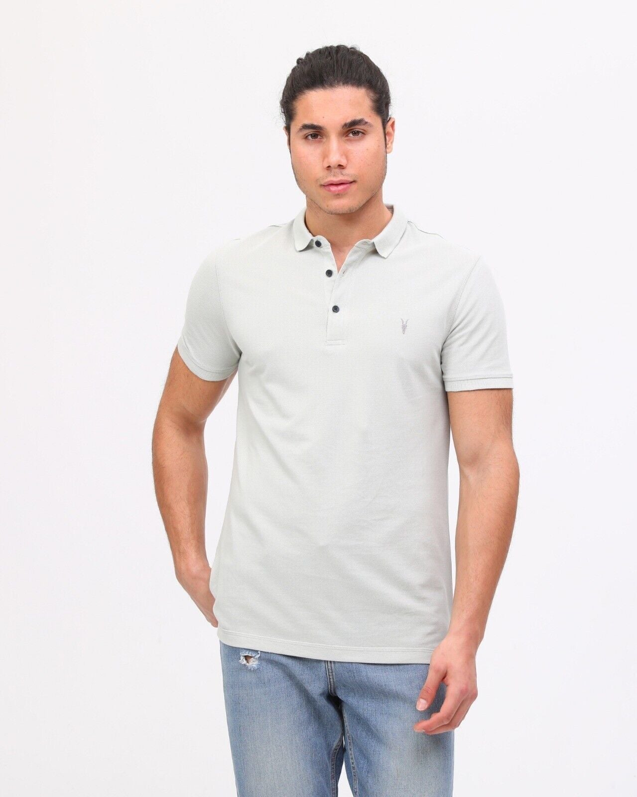 Mens Pique Polo Shirt Designer Short Sleeve Polo