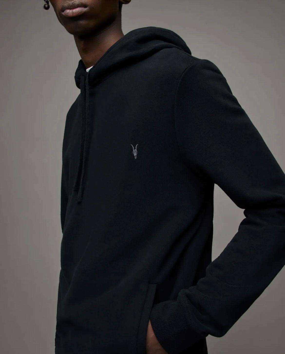 Mens Raven Hoody Top